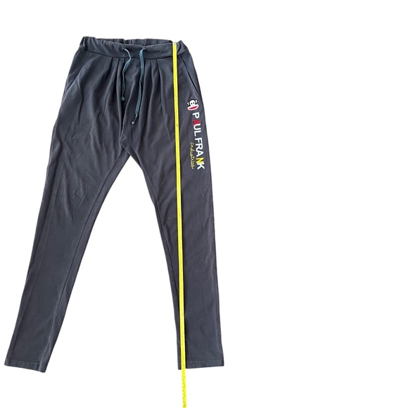 Paul Frank Julius Monkey Lounge Pants Juniors L Grey Y2K Streetwear Vintage Cozy - Picture 5 of 8